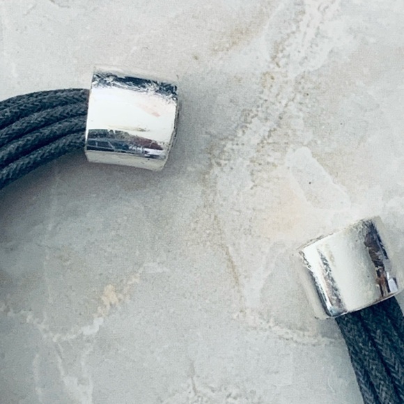 Kenneth Cole Navy Blue and Silver Bracelet - Picture 3 of 5